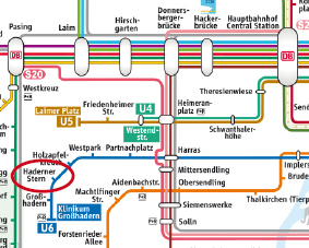 U-Bahn Haltestelle Haderner Stern